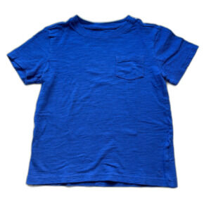 Janie and Jack The Slub Tee Royal Blue Size 6.